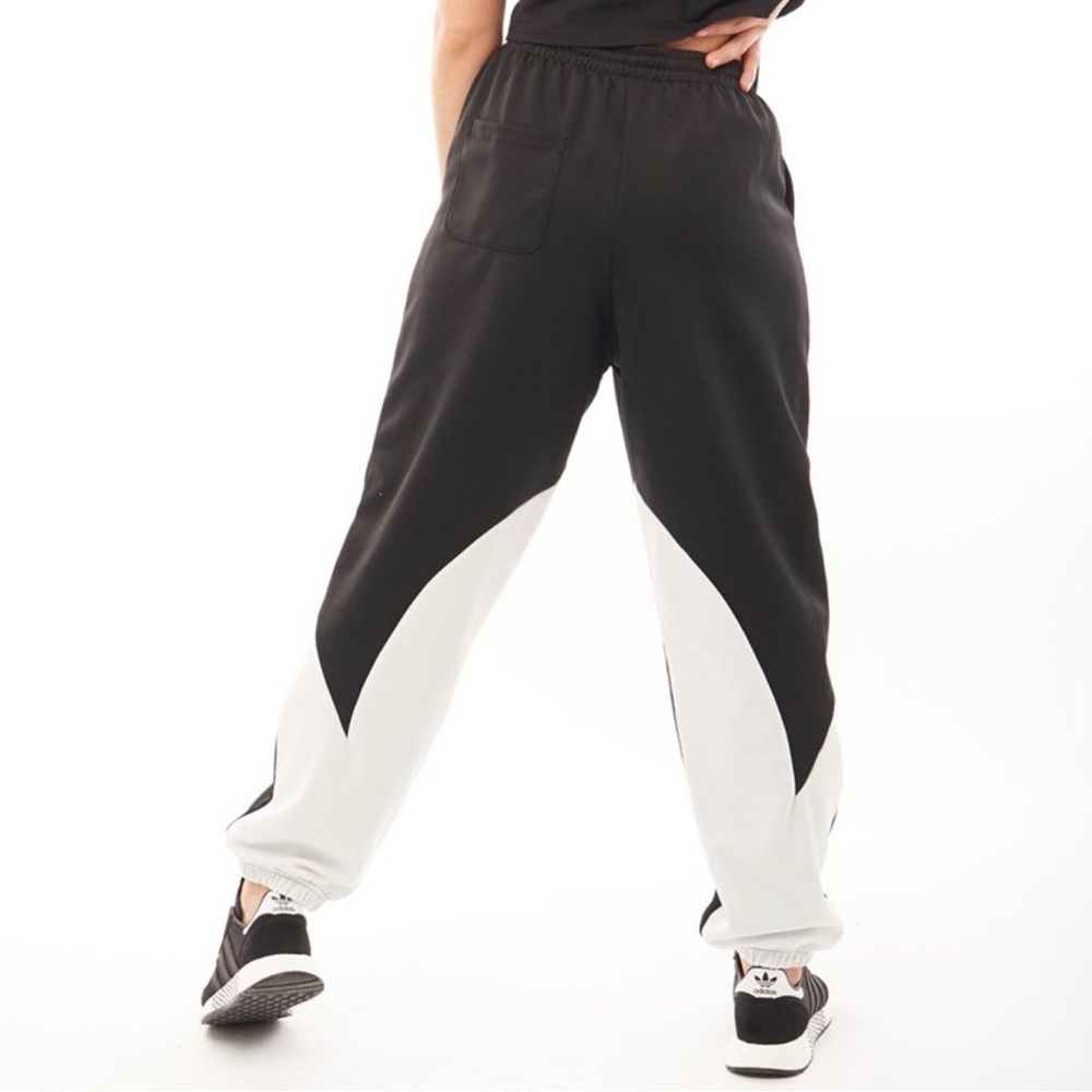 adidas Large Logo Black Joggers